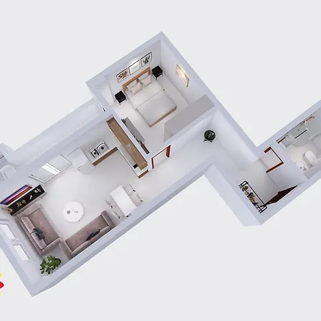 White Sea View 公寓 Sarandë