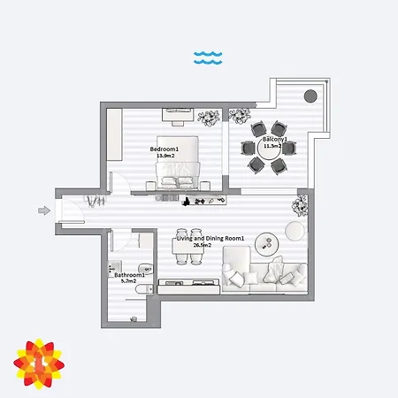 White Sea View Apartament Saranda