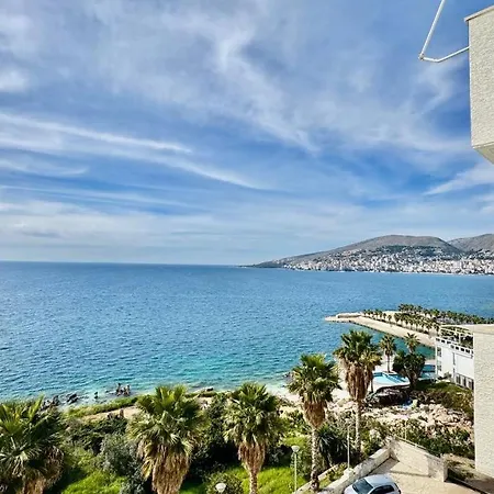 White Sea View Apartment Sarande