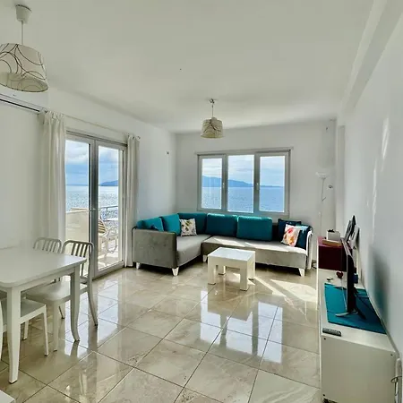 White Sea View Apartment Sarande